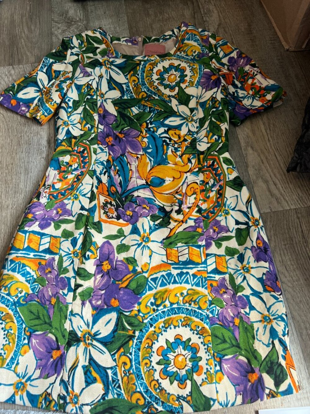 I.‎ Madeline floral dress size small